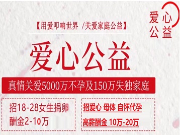 鄄城捐卵助孕生子 爱心志愿者招募